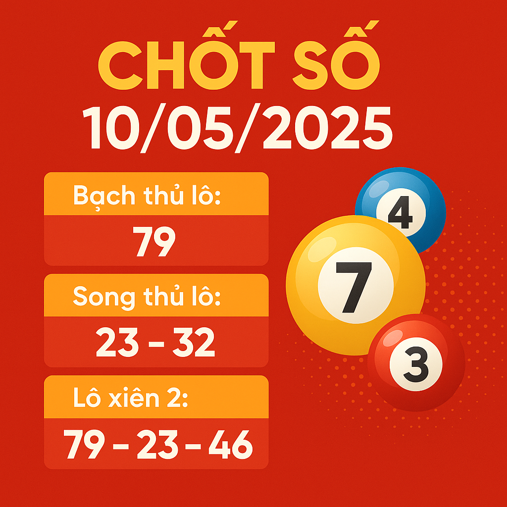 DỰ ĐOÁN XỔ SỐ MIỀN BẮC – NGÀY 10/05/2025