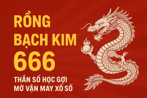Rồng Bạch Kim 666 – Thần Số Học Gợi Mở Vận May Xổ Số