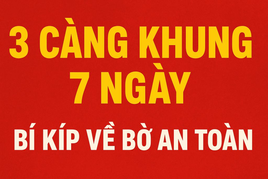 Bí Kíp Đánh 3 Càng Khung 7 Ngày – Chiến Thuật Vàng Cho Cao Thủ Lô Đề