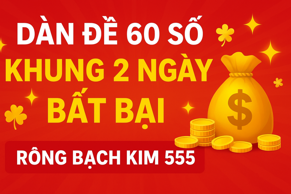 DÀN ĐỀ 60 SỐ KHUNG 2 NGÀY BẤT BẠI – BÍ KÍP VÀNG CHO ANH EM LÔ THỦ