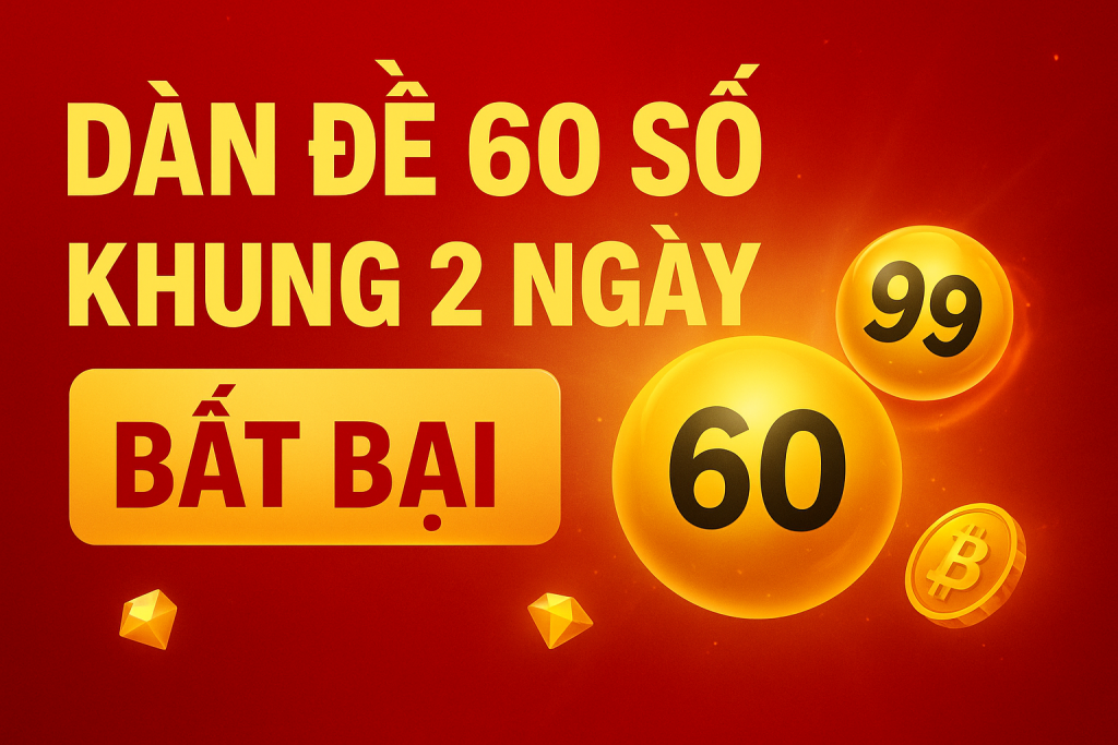 Dàn Đề 60 Số Khung 2 Ngày Bất Bại – Chiến Lược Chơi Thông Minh