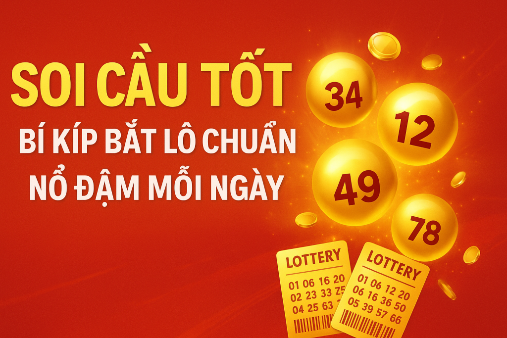 Soi Cầu Tốt – Bí Quyết Bắt Lô Chuẩn, Nổ Đậm Mỗi Ngày