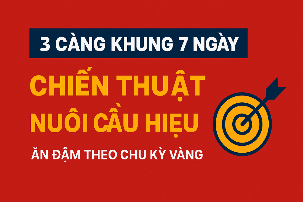 3 Càng Khung 7 Ngày – Bí Kíp Nuôi Lô 3 Càng Hiệu Quả Cho Anh Em Chơi Lô Đề