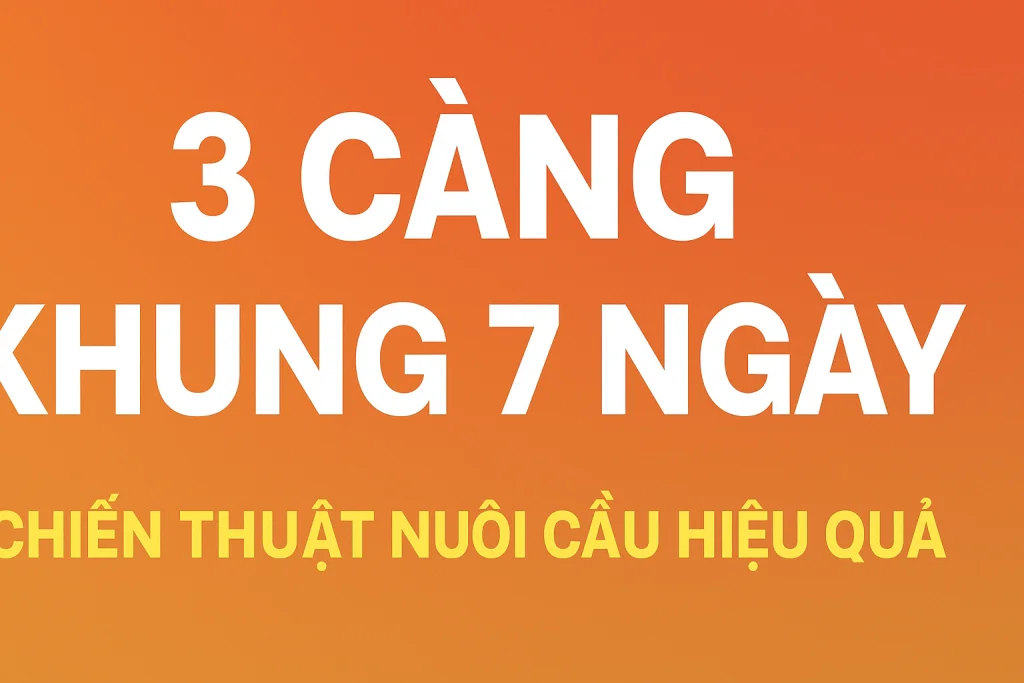 3 Càng Khung 7 Ngày – Phương Pháp Nuôi Cầu 3 Càng Hiệu Quả Nhất Hiện Nay