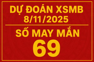 Dự đoán xổ số Miền Bắc ngày 8-11-2025 – Soi cầu chuẩn hôm nay