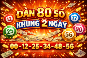 DÀN 80 SỐ KHUNG 2 NGÀY – BAO PHỦ CỰC RỘNG, HẠN CHẾ TRƯỢT CẦU