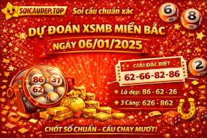 Dự đoán xổ số miền Bắc ngày 06-01-2025 – Soi cầu XSMB chuẩn xác