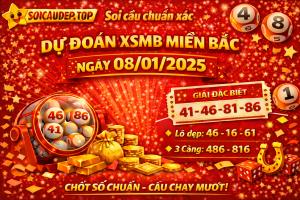 Dự đoán xổ số miền Bắc ngày 08-01-2025 – Soi cầu XSMB chuẩn xác