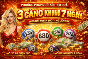 3 Càng Khung 7 Ngày – Phương Pháp Nuôi Số Được Nhiều Người Quan Tâm