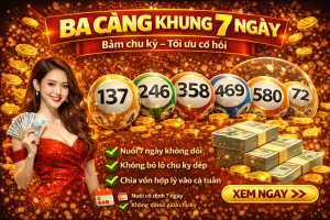 Ba Càng Khung 7 Ngày – Chiến Lược Nuôi Số Trung Hạn Tăng Cơ Hội