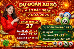 Dự Đoán Xổ Số Miền Bắc Ngày 23-2-2026 – Soi Cầu Chuẩn Xác Hôm Nay