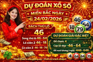 Dự Đoán Xổ Số Miền Bắc Ngày 24-2-2026 – Soi Cầu Chuẩn Trước Giờ G