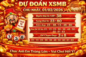 Dự đoán XSMB – Chủ Nhật, 01-02-2026