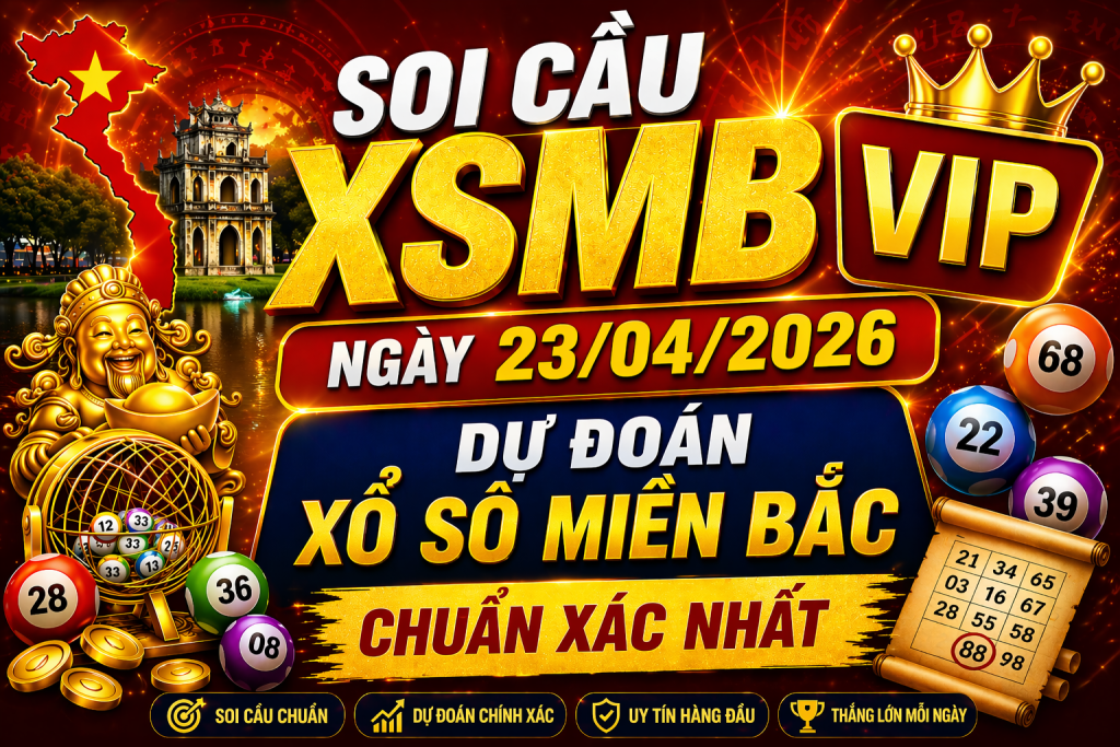Dự Đoán XSMB Ngày 23-04-2026 – Soi Cầu Miền Bắc Chuẩn Hôm Nay