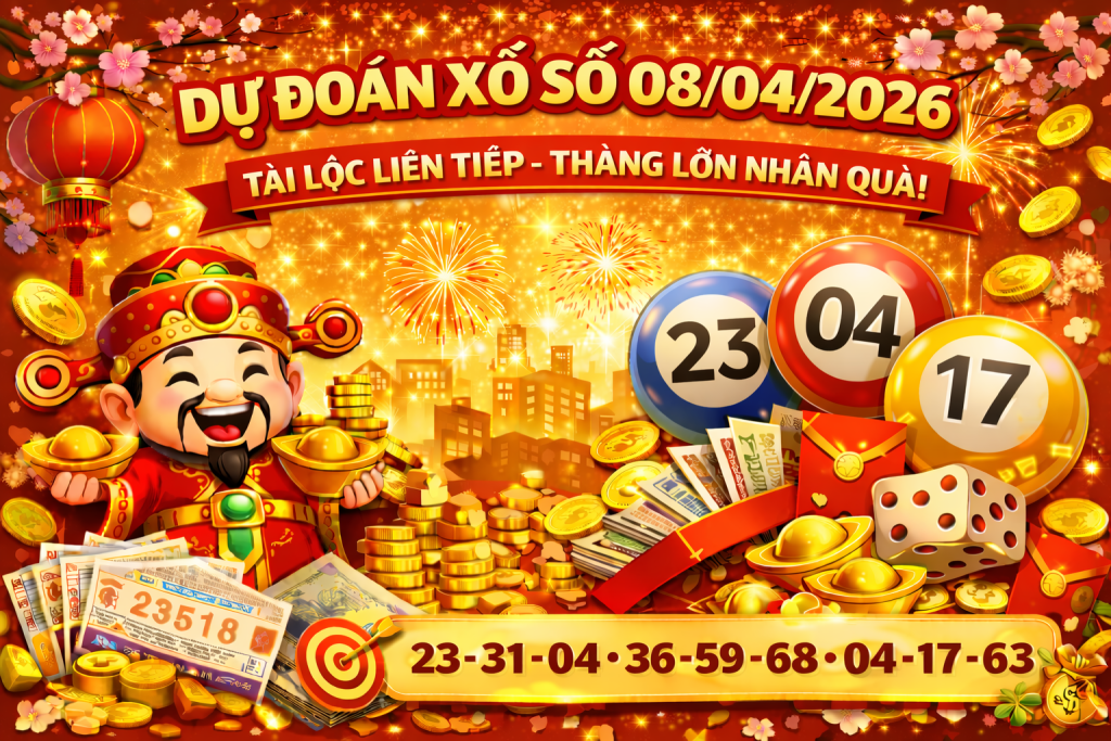 Dự Đoán Xổ Số Miền Bắc Ngày 08-04-2026 – Soi Cầu Lô Đề Hôm Nay