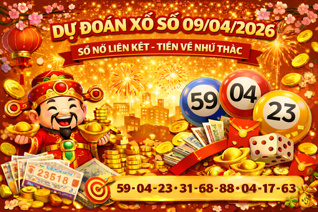 Dự Đoán Xổ Số Miền Bắc Ngày 09-04-2026 – Soi Cầu Lô Đề Hôm Nay