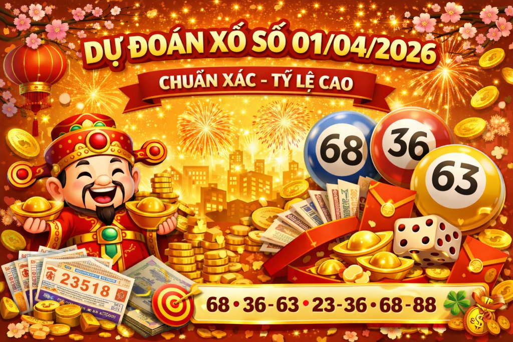 Dự Đoán Xổ Số Ngày 01-04-2026 – Soi Cầu Chuẩn, Nhận Định Tỷ Lệ Cao
